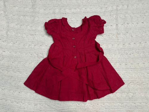 Charming Handwoven Cotton Dress for Kids
