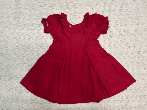 Charming Handwoven Cotton Dress for Kids